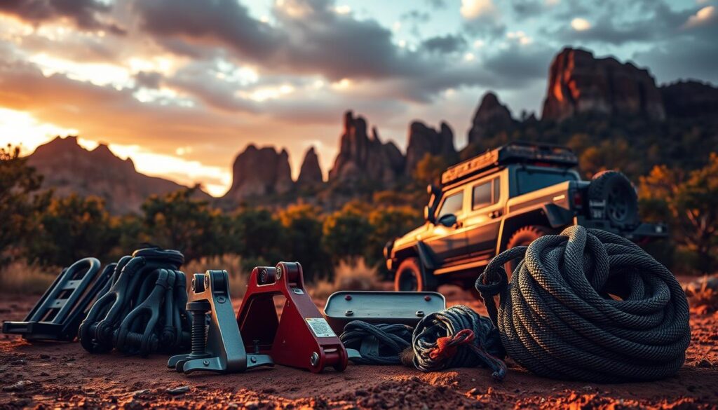 4WD recovery gear