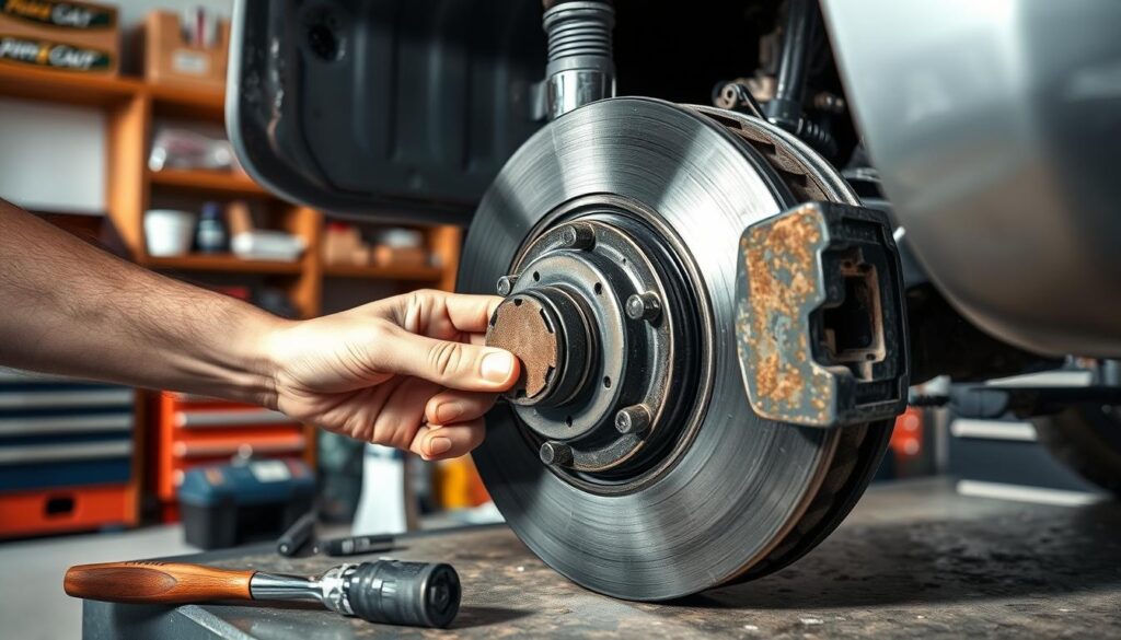 4x4 brake pad installation