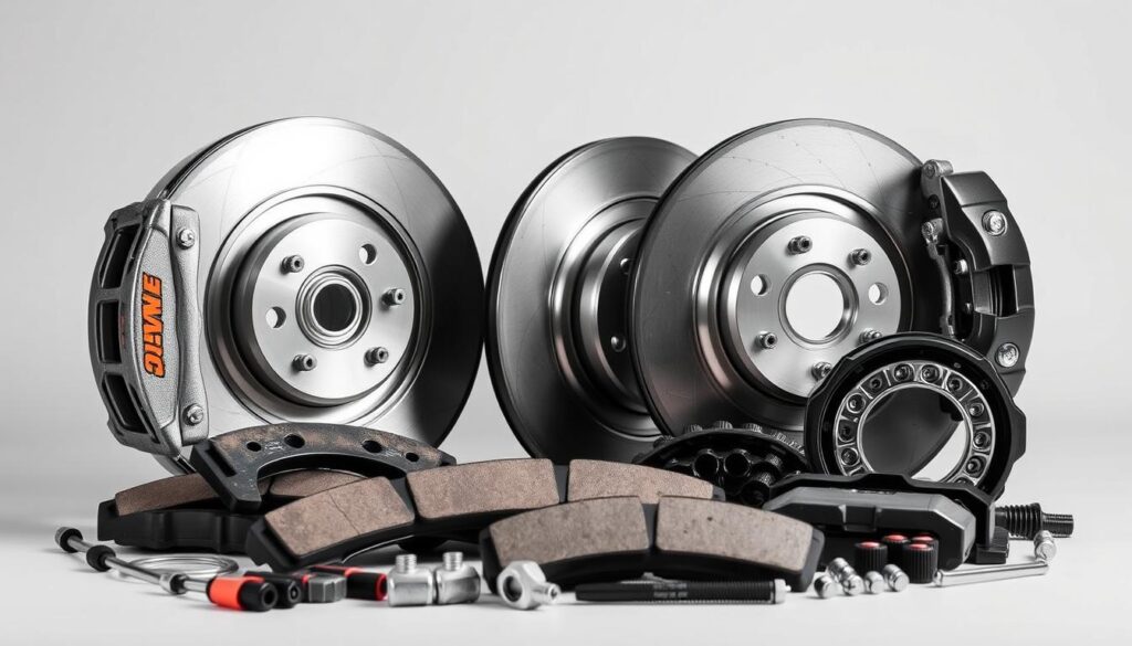4x4 brake upgrade components