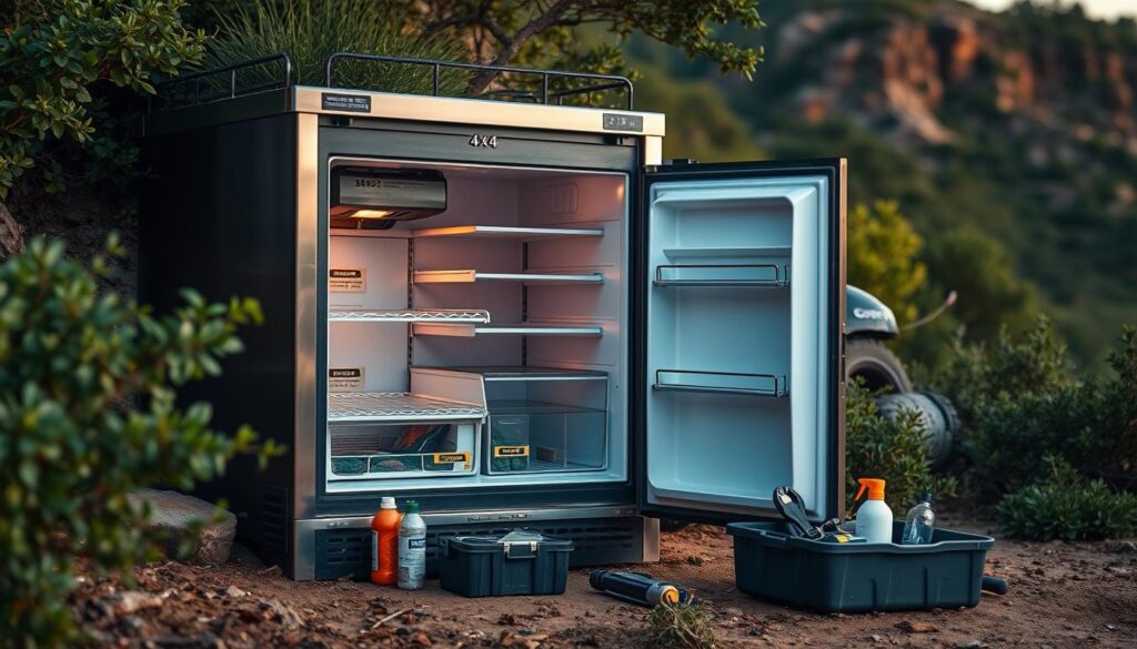 4x4 fridge freezer maintenance