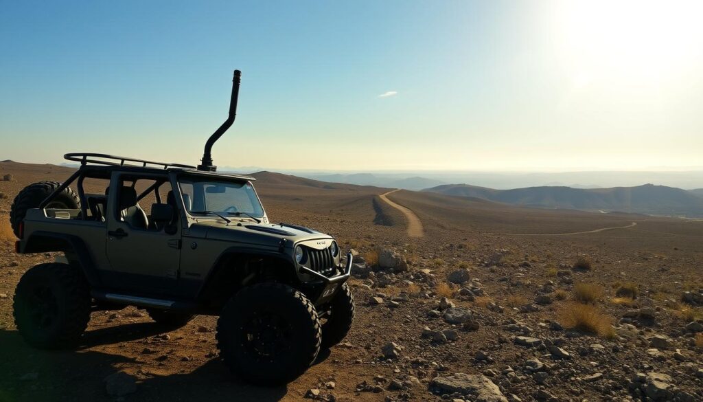 off-road vehicle snorkel