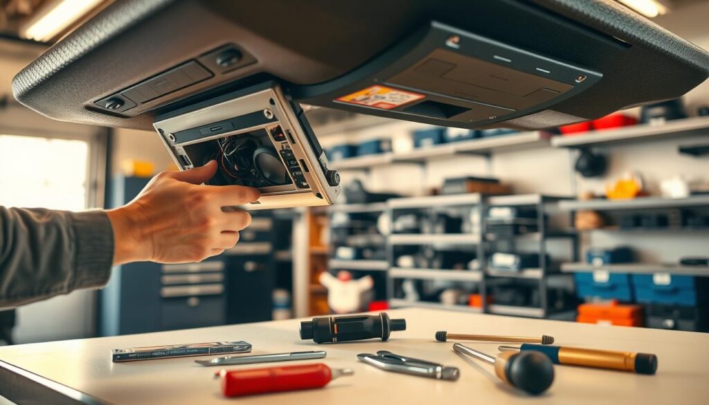 roof console maintenance