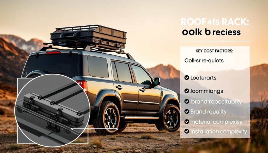roof rack cost factors