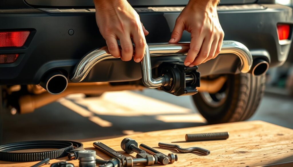 tow bar installation